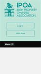 Mobile Screenshot of ipoa.ie
